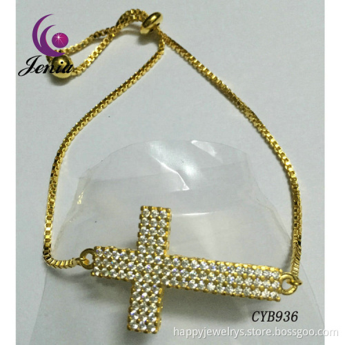 Jenia 2016 Fashion Women Wholesale Design 18K Gold Plated Bracelets